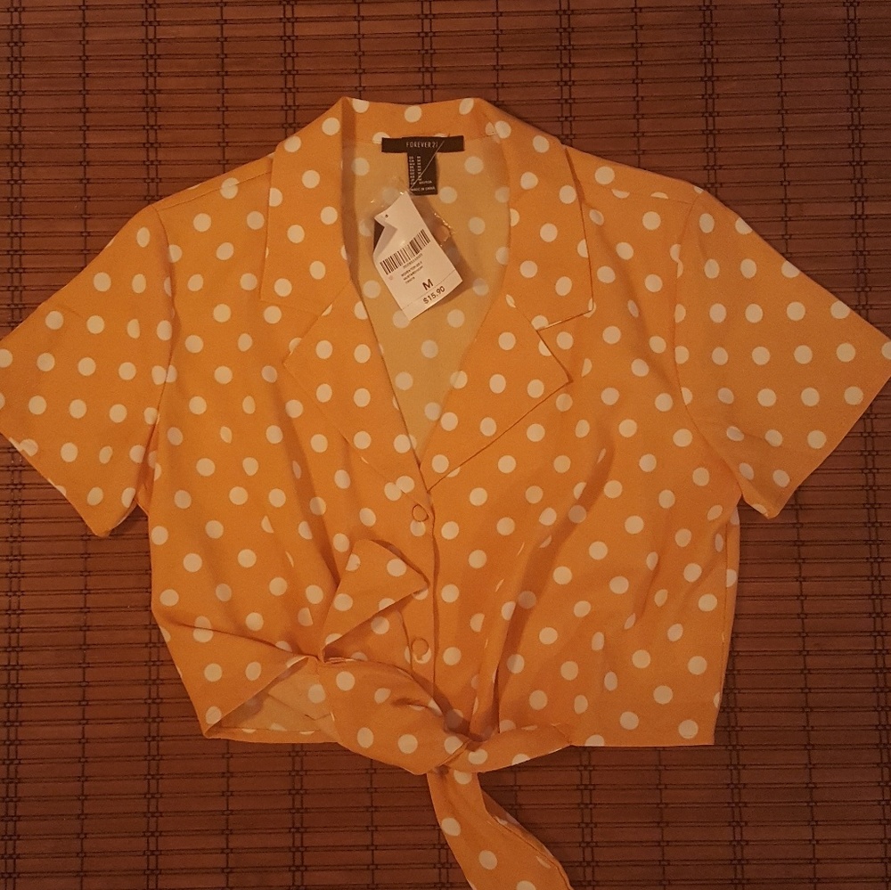 🆕️🦄 Button Up Crop